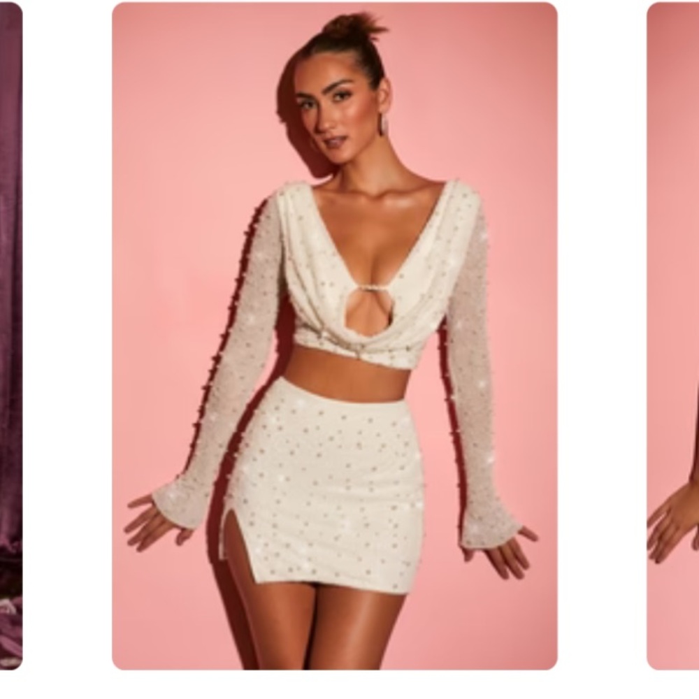 Oh Polly White Crop Top